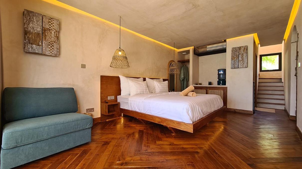 Shore Thing Gili Air Beachfront Apartment Kültér fotó