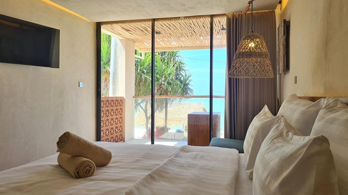 Shore Thing Gili Air Beachfront Apartment Kültér fotó